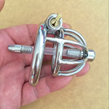 Super Small Male Bondage Chastity Devices Belt Stainless Steel Adult Cock Cage Bdsm Sex Toys Short Cage