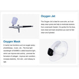 Oxygen Jet Anti Aging Mask Aqua Peel Solution Facial Lifting Device Led Photon Therapy Oxygen Jet Machine