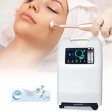 Microdermabrasion Professional LED Beauty Skin Rejuvenation Oxygen Jet Portable Hyperbaric Oxygen Therapy Hair Oxgen Facial Machine with Dome