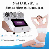 5 In 1 Cavitation Facial Rf Face Lifting Vacuum Body Slimming Beauty Equipment 8 Pcs Pads