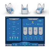 Body Shaper Slimming Machine 4 Handles Cool Therapy EMS Cryolipolysis Equipment