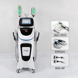 Portable Slim Equipment Contouring Treatment Cryolipolysis Fat Freeze Machine Muscle Training Uptight Buttocks Two Applicators