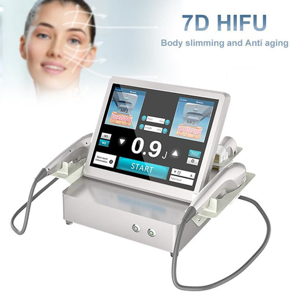 7D Hifu High Intensity Slimming Focused Ultrasound For Wrinkle Removal Skin Lifting Tightening Body And Face Weight Loss Contouring Machine