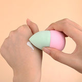 Stitching Color Makeup Applicator Super Soft Sponge Powder Smooth Foundation Contour Blending Puff Beauty Cosm