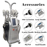 Cryolipolysis Fat Freeze Machine Lipolaser Personal Use Cryotherapy Lipo Laser Ultrasonic Cavitation Rf Slimming Beauty