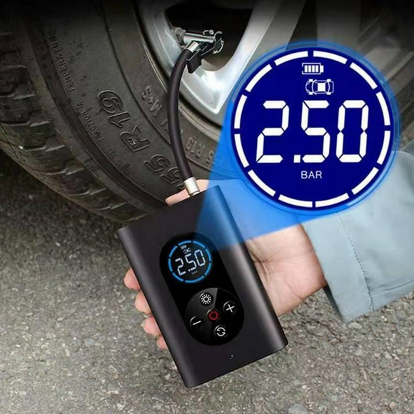 Inflatable Electric Inflator Pump Smart Digital Tire Pressure Detection For Bike Motorcycle Scooter Pro Car Football The Family Is Equipped With Style Ce