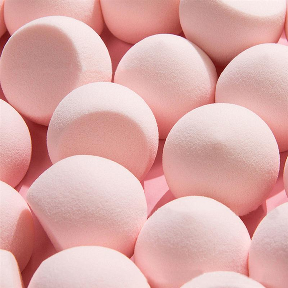 Cherry Peach Soft Sponge Foundation Cosmetic Puff Wet Dry Use Beauty Makeup Blender High Elastic Powder Tool 20 pcs