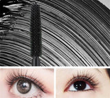 HOT QIC Makeup Mascara Double-ended Fiber Thick Volume Double head Black 4D Mascara Cruling Lengthening Natural Long-lasting Cosmetic