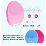 Silicone Facial Cleansing Beauty Face Massager Brush Deep Pores Clean Skin Care Tools Waterproof Massage Cleanser