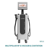 Vertical Multipolar Rf Cavitation Vacuum Body Slimming Multifunctional Face Lift Beauty Salon Equipment