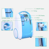 Multi-Functional Beauty Equipment Coxtod Home Use Air Purifier With 30-90% Purity Home Care Oxygene Machine