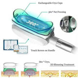 New Arrival 360° Cryo Slimming Freeze Machine Vacuum Criolipolisis Loss Weight Cryoherapy Fat Feezing Mahines Doble Chin Reoval