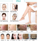 skin whitening and hair removal IPL RF Nd Yag Machine For Hair Removal with Home Use