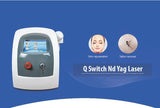 2024 Mini Q-Switched Tabletop Nd Yag Laser Colors Tattoo Removal Advanced Technology Laser Pigment Removal Home Use Machine For Sale