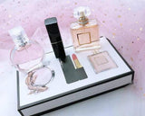 Brand Makeup Set Collection Matte Lipstick 15ml Perfume 3 in 1 Cosmetic Kit with Gift Box for Women