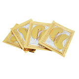 Collagen Crystal Eye Masks Anti-puffiness moisturizing Anti-aging gold powder