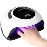 Nail Dryers General Purpose Smart Button Timing Lamp For Both Hands Induction Led Machine Polish Dryer Quick Dry 120W