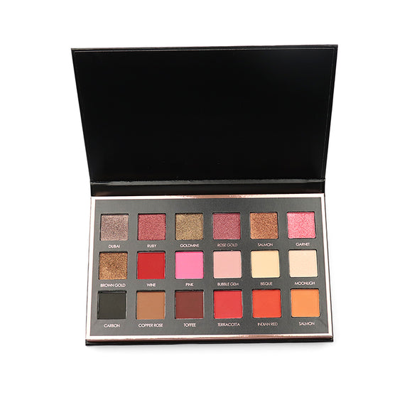 eye shadow palette 18 colors Shimmer Matte Eyeshadow Pro Eyes Makeup Cosmetics eyeshadow 1pcs/lot