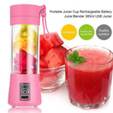 Smoothie Blender, 380Ml Juicer Bottle, Usb Rechargeable, For Smoothies, Juices, Milkshakes, And More, Use With Citrus, Fruits, Berries, Vegetables