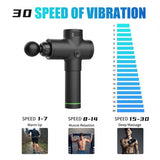 Percussion Dropshipping Custom 30 Speed Sport Vibration Body Message Fascial Muscle Massager Fascia Deep Tissue Massage Gun 4