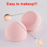 Cherry Peach Soft Sponge Foundation Cosmetic Puff Wet Dry Use Beauty Makeup Blender High Elastic Powder Tool 20 pcs