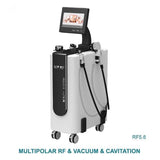 Vertical Multipolar Rf Cavitation Vacuum Body Slimming Multifunctional Face Lift Beauty Salon Equipment