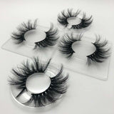 25Mm 3D Mink Eyelash 5D Mink Eyelashes Natural False Eyelashes Big Volumn Mink Lashes Luxury Makeup Dramatic Lashes