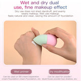 Stitching Color Makeup Applicator Super Soft Sponge Powder Smooth Foundation Contour Blending Puff Beauty Cosm