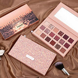 Eyeshadow Palette 18 Colors Metallic Glitter Matte Pigmented Eye Shadow Powder Make Up Products Easy To Wear