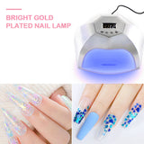 Nail Dryers 86W Led Lamp Dryer 42Leds Uv For Drying Gel Polish Timer Light