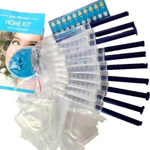 6/10 Pcs Peroxide Gel Kit New Cold Light Beauty Dental Equipment Bright White Smile Teeth Whitening With Led