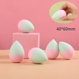 Stitching Color Makeup Applicator Super Soft Sponge Powder Smooth Foundation Contour Blending Puff Beauty Cosm