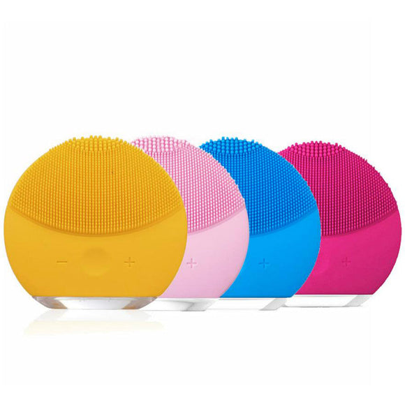 Silicone Facial Cleansing Beauty Face Massager Brush Deep Pores Clean Skin Care Tools Waterproof Massage Cleanser