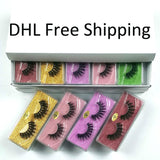 Mink Eyelashes Bulk Wholesale 10 Styles 3D Mink Lashes Pack Natural Thick False Eyelashes Handmade Makeup False Lashes