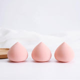 Cherry Peach Soft Sponge Foundation Cosmetic Puff Wet Dry Use Beauty Makeup Blender High Elastic Powder Tool 20 pcs