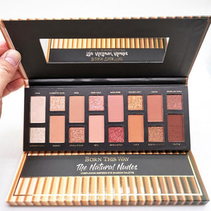 Eye Cosmetic Born This Way The Natural Nudes palettes 16 colors Eye Shadow Shimmer Matte Makeup Eyeshadow Palette DHL