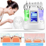 7 In 1 Hydra Facial Hydro Oxygen Jet Super Suction Skin Peeling Machine Skin Care