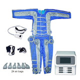 24 air bags pressotherapy Massage Lymphatic Drainage / Air Pressure Detox/Slimming Suit Air wave therapy system