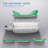 Vacuum Slimming Cryolipolysis Fat Freezing 360 Degree Mini Fat Freeze Handle For Double Chin