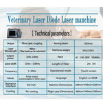 980 Diode Laser Ultrapulse Pet Surgery 980nm For Therapy Veterinary