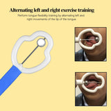 1pc Children Mouth Tongue Massage Tip Exerciser Trainer Oral Muscle Strength Training Oral Care