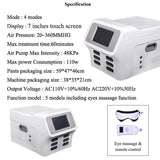 Pressotherapy lymphatic drainage machine infrared slim blanket slimming machines 5 working modes