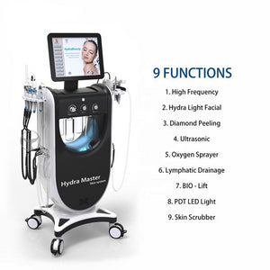 2021 Multifunctional 10 in 1 hydramaster hydrabeauty Facial dermabrasion Hydra Beauty Hydrafacials Machine for beauty salon CE certification