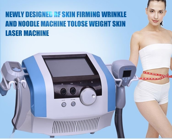 2 In 1 Focused RF and Ultrasound Body Slimming for Face Lifting & Cellulite Reduction & Wrinkle Removal CE/DHL