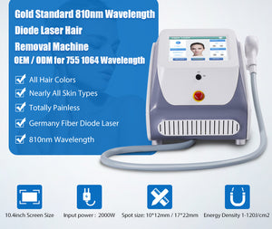 Three Wavelengths 750nm 808nm 1064NM Three-Length Diode Laser Machine