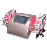 Lipo Laser Machine 14 Pads Lipolaser Slimming Machine Fat Burning RF Liposuction Cellulite Reduce Beauty Salon Equipment#002