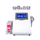 9 in 1 Multifunction Slimming Beauty Machine Lipolaser 40K Ultrasonic Cavitation Vacuum RF Anti Winkle Lipo Laser Fat Reduction Cold Hammer Microcurrent Device