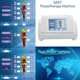 3 in 1 pressotherapy lymph drainage far infrared heating low-frequency muscle stimulator EMS blanket sauna Microcurrent machine