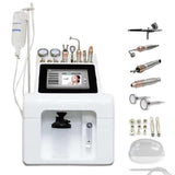 High quality 9 in1 Diamond Microdermabrasion Dermabrasion Machine PDT Exfoliation Removal Wrinkle Facial Peeling Tools With oxygen mask