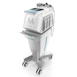 6 IN 1 Hydra Facial Microdermabrasion Water Mesotherapy Injection Radio Frequency Face Machine